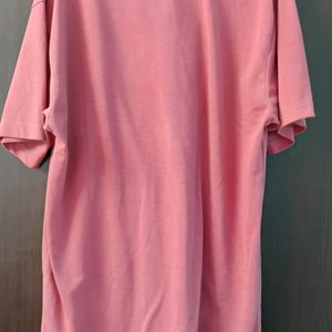 Pink cotton Tshirt.