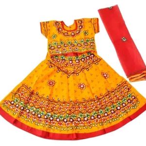 Baby Radharani Dress Or Rajasthani Dres