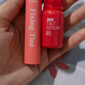 Etude And Peripera Lip Tint