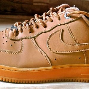 Original NIKE AIR FORCE 1 FLAX Supreme (LIKE NEW)