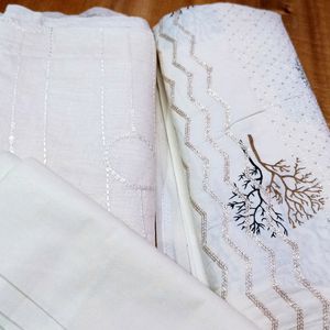 New Kurti Set Not Stitched Pure Cotton