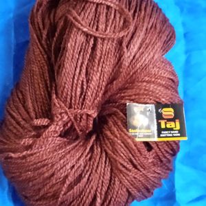 Coffee colour yarns