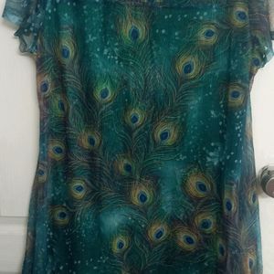 Sea Green Mor Pankh Design