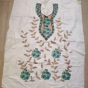 Combo Of 2 Pure Cotton Heavy Embroidery Front Part