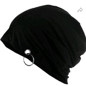 New Unused Black Wollen cap