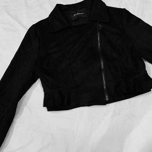 Velvet Crop Jacket