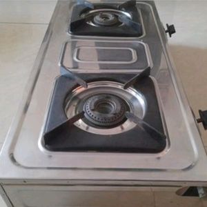 Padmashree LPG Dual Burner Steel Stove