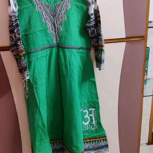 Green Anarkali Anaarkali