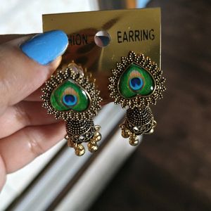 Peacock Earing Tops