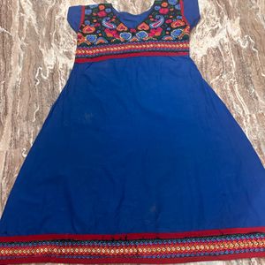 Women’s Blue Anarkali