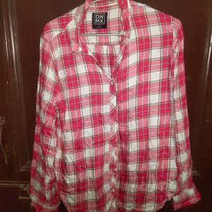 Women Shirt Check Dnmx