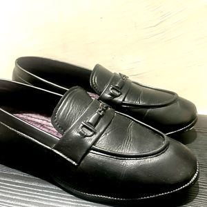 Black Old Money Aesthetic Loafer