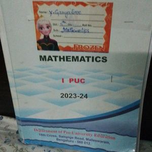 11th Class, Mathematics Textbook , Ncert
