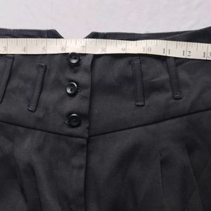 Black Flarer Highwaist Pant For Women