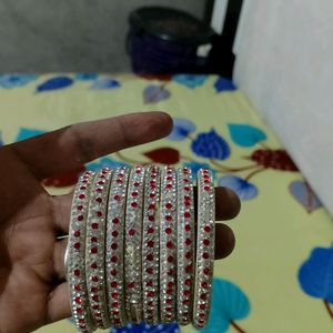 Fency Stone Bangles Net Quality -8