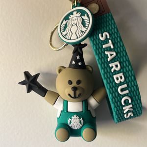 Starbucks Keychain- Cute Bear