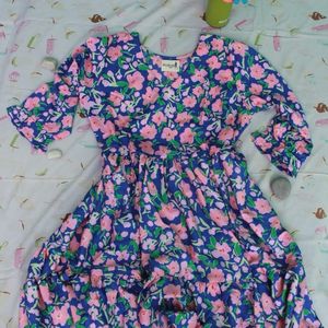 Premium Quality Cotton All Over Printed Dress