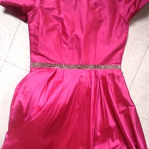 Party Wear, Gown, Size -L, Wear One Time