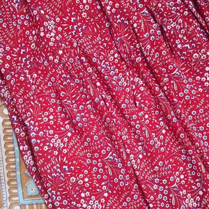 Pretty Red Tunic Top❤️