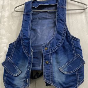 Crop Denim Jacket