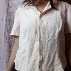 collar white shirt for women