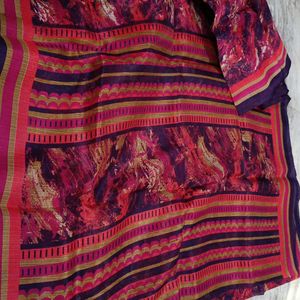 Cotton Digital Print Saree