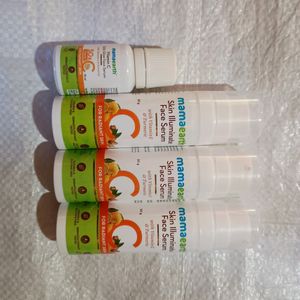 4 Pcs Mamaearth Serum