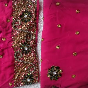 Designer Hand Work Saree