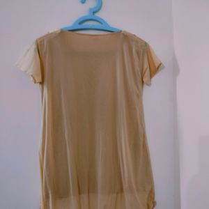 Women's Khaki Casual Top