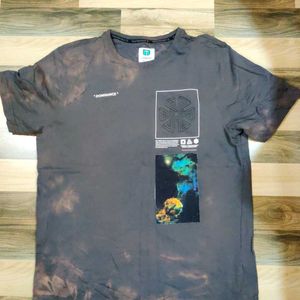 Charcoal Colour Design Tshirt Xxl