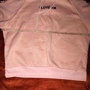 Peach Oversized Sweatshirt