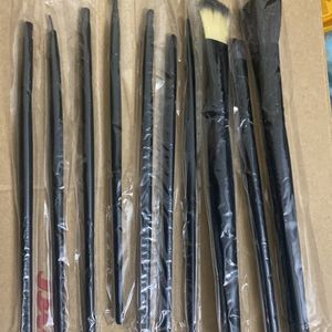 10 pcs Makeup brushes new