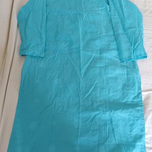 Chikankari Cotton Kurti