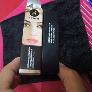 Combo Sugar Cosmetics Lipstick & Kajal