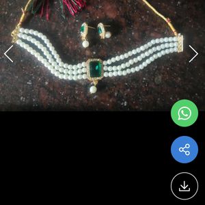 Necklace With Earrings