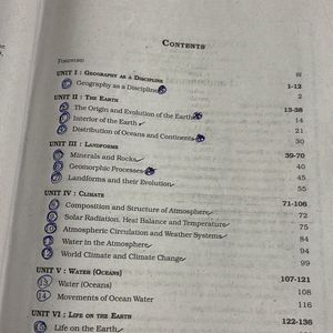 Ncert Class -11 Geogrpahy Textbook