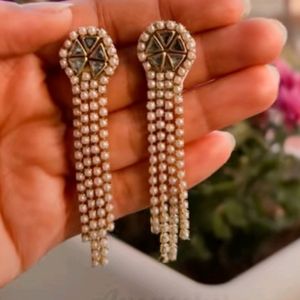 Hand Made-Artifical Earring