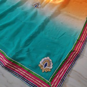 Beautiful Multi Colour Saree