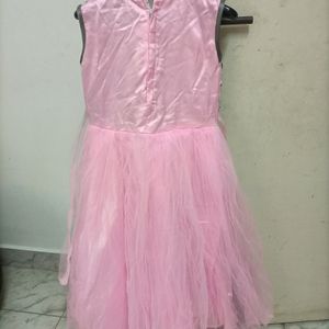 Kids Girls Frock Pink Age Upto 10 Yrs