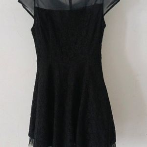 BLACK FROCK DRESS