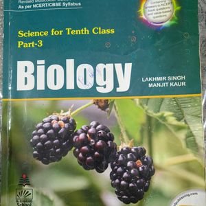 S.Chand Lakhmir Singh Biology Book Class 10