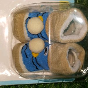 Set Of Two Imported Chainese Unisex Baby Socks