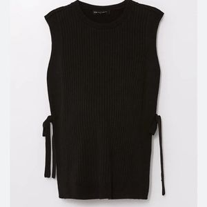 Black Knitted Sweater