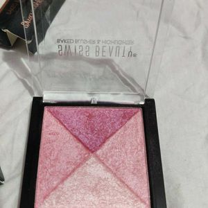 Swiss Beauty Blush And Highlighter