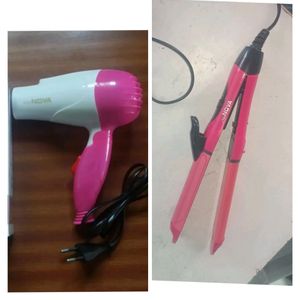 Nova Hair Dryer + Straightner