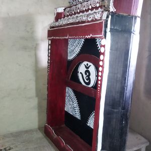 WOODEN SINGHASAN HANDMADE