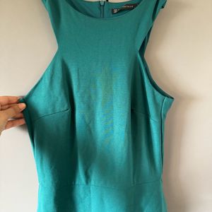 Green Mini Dress - Zara