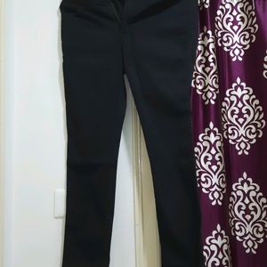 (GIORDANO)Branded Black Cotton Jeans