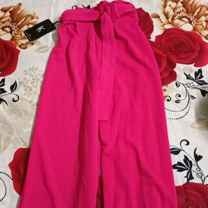 A Pink Formal Cum Casual Classy Trouser