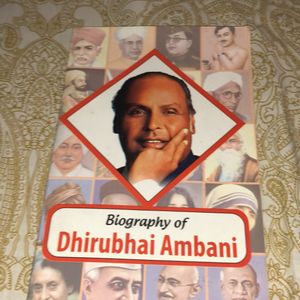 Book-autobiography Of Dhirubhai Ambani